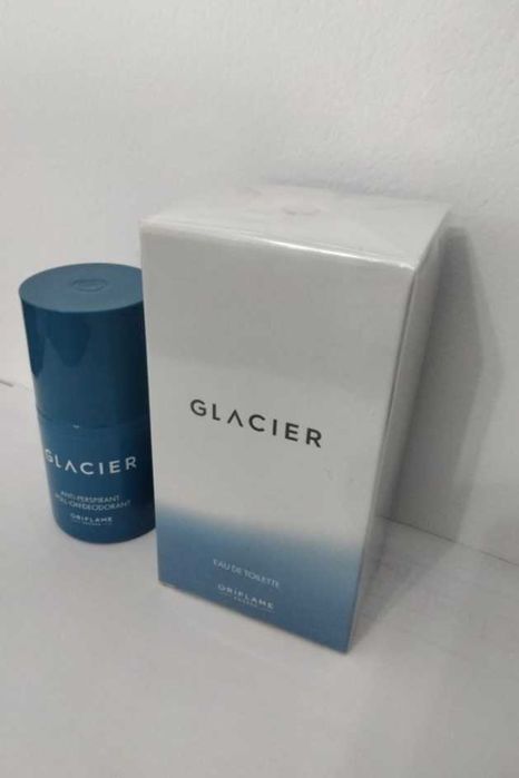 Set Glacier Oriflame ( parfum + deo roll-on )
