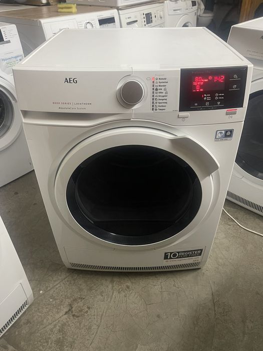 Сушилня AEG 8000, 8 кг., термопомпа. Инверторен мотор!