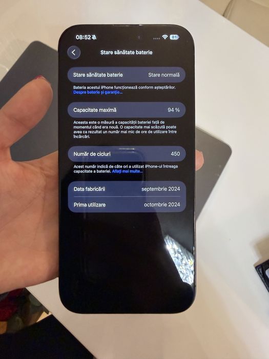 Iphone 16 pro max 256GB
