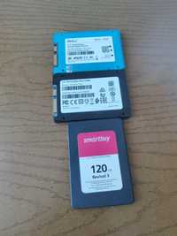 Внешние накопители Netac 120GB , Adata SU650, Smartbuy 120GB Revival 3