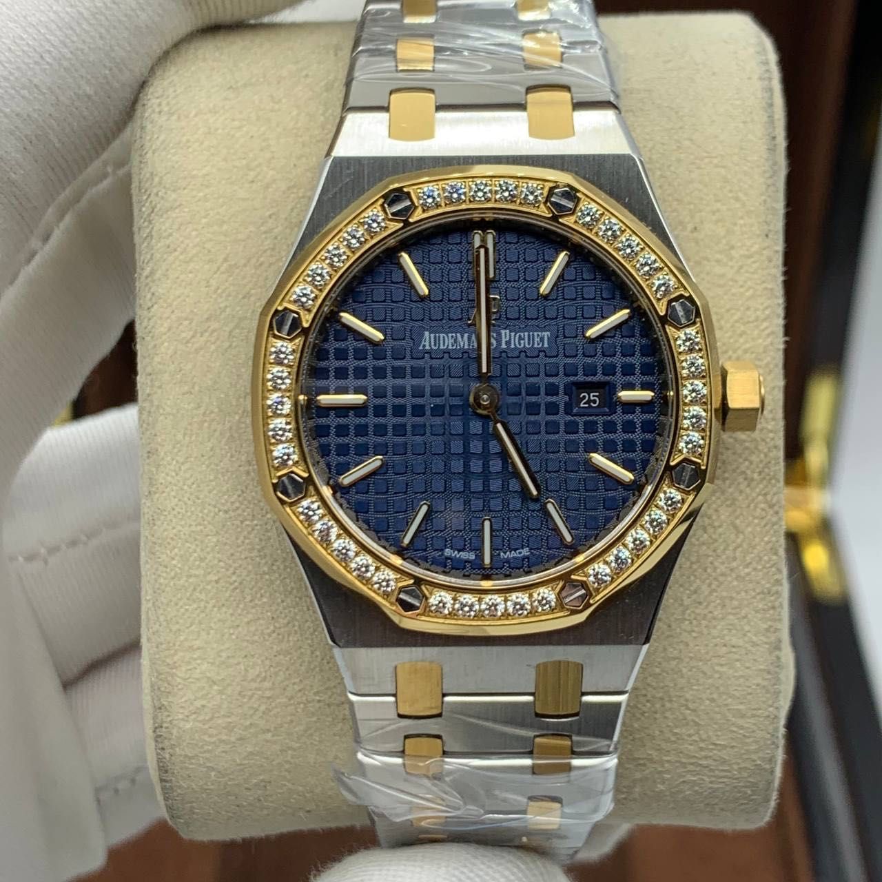 AP Royal Oak Slim Lady Silver Gold 750