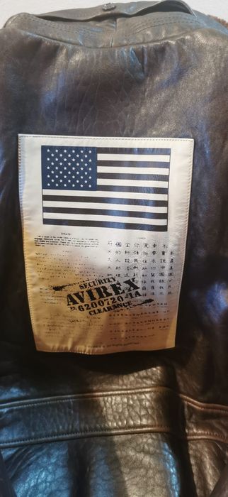 Geaca piele AVIREX G-1 TOP GUN U.S Navy Aviator Pilot Vintage 80"