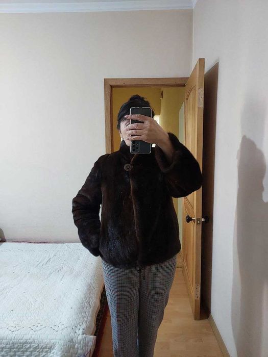 Норковая натуральная шуба