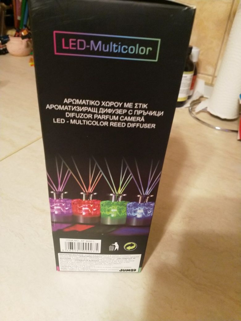 Odorizant camera vanilie cu LED
Multicolor