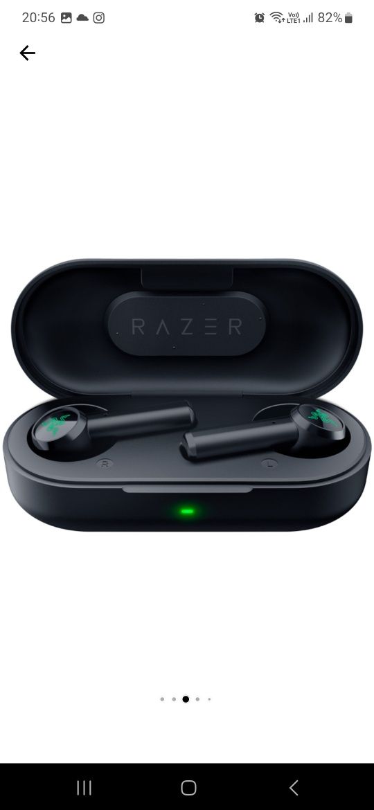 Слушалки Gaming Безжични Razer Hammerhead True