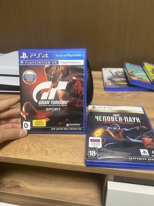 Продам/ Обменяю игры Гран Туризмо и ЧП майлз, диск пс4 пс5