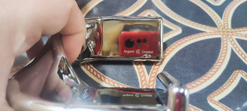 Продаётся набор для ванной комнаты, фирменный аргент кристал