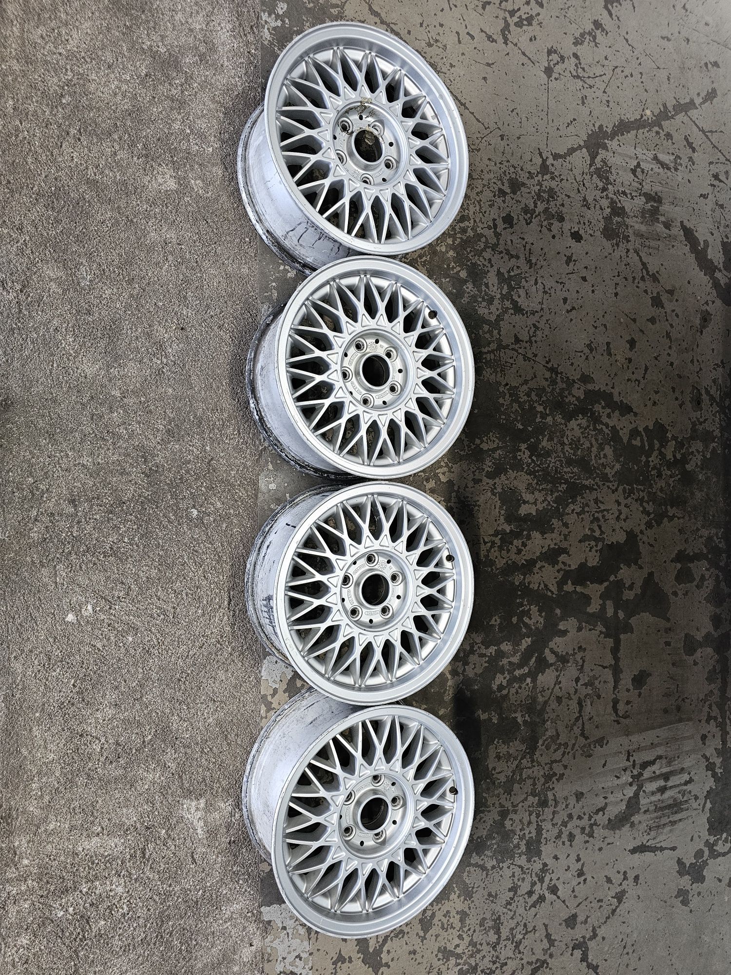 Set jante BMW R15 , 5x120 , BBS originale