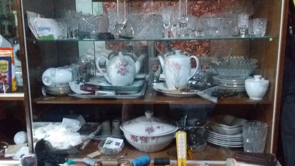 Посуда фарфор хрусталь