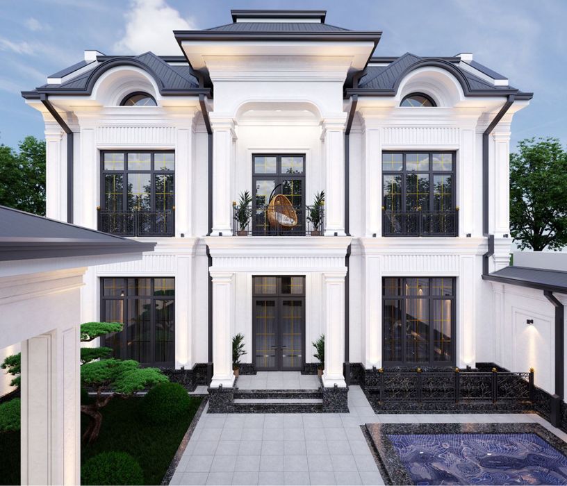 Земля Новомосковская 2,7соток, Фасад 13х21