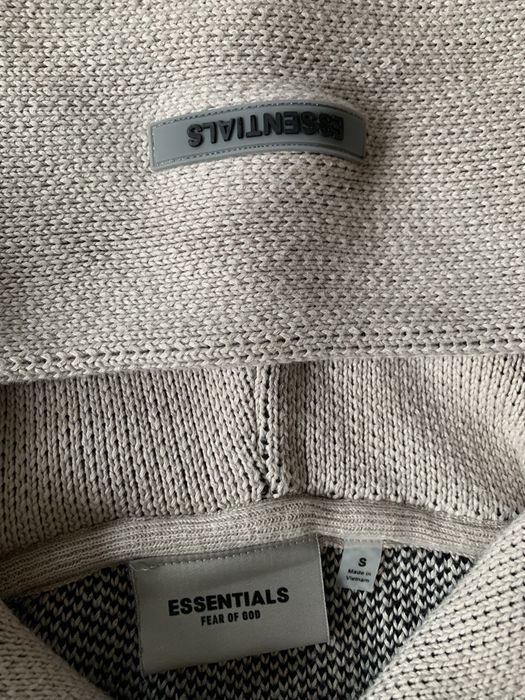 Essentials Fear of God Knitted Hoodie, M размер