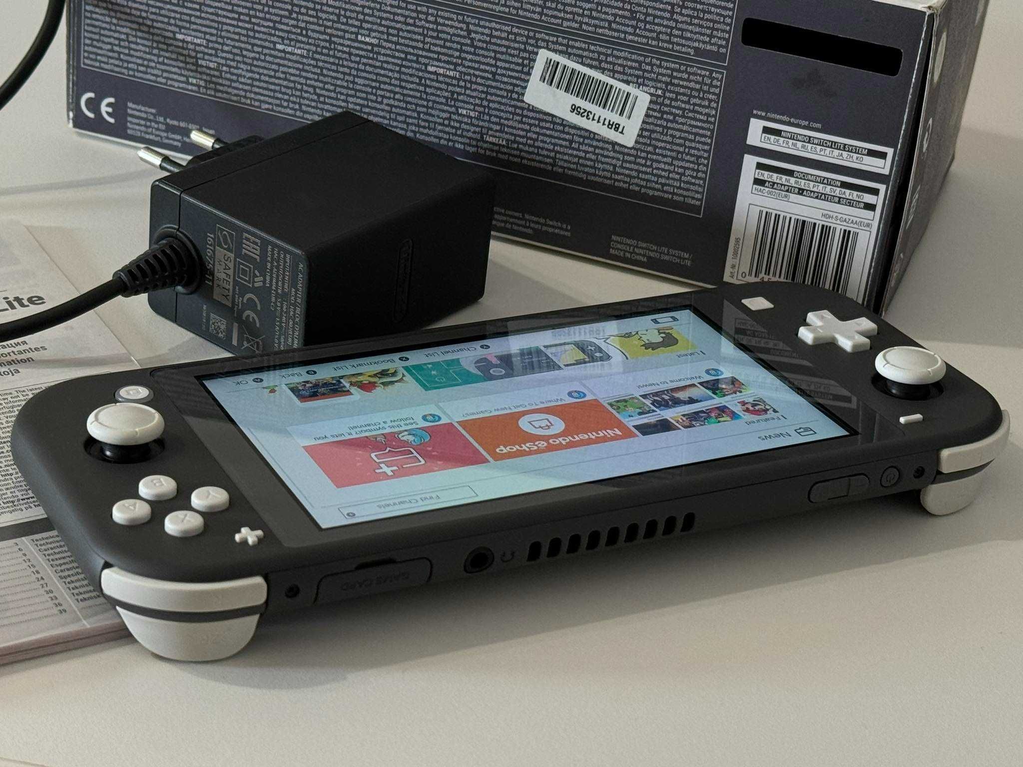 ТОП! Nintendo Switch Lite Grey / Бартер!