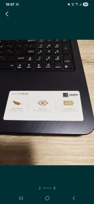 Laptop ASUS X543MA Intel® Celeron® N4000 ,15.6", HD, 4GB, 500GB HDD