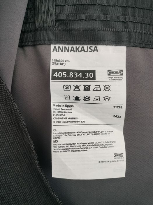 Draperii Annakjsa Ikea
