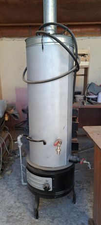 Самовар для нагрева воды в тойхана
