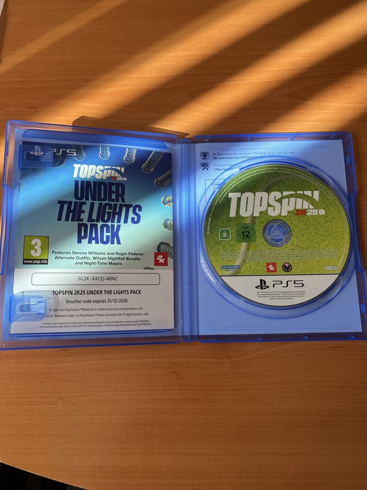 TopSpin 2K2025 Tennis за ps5 Playstation 5