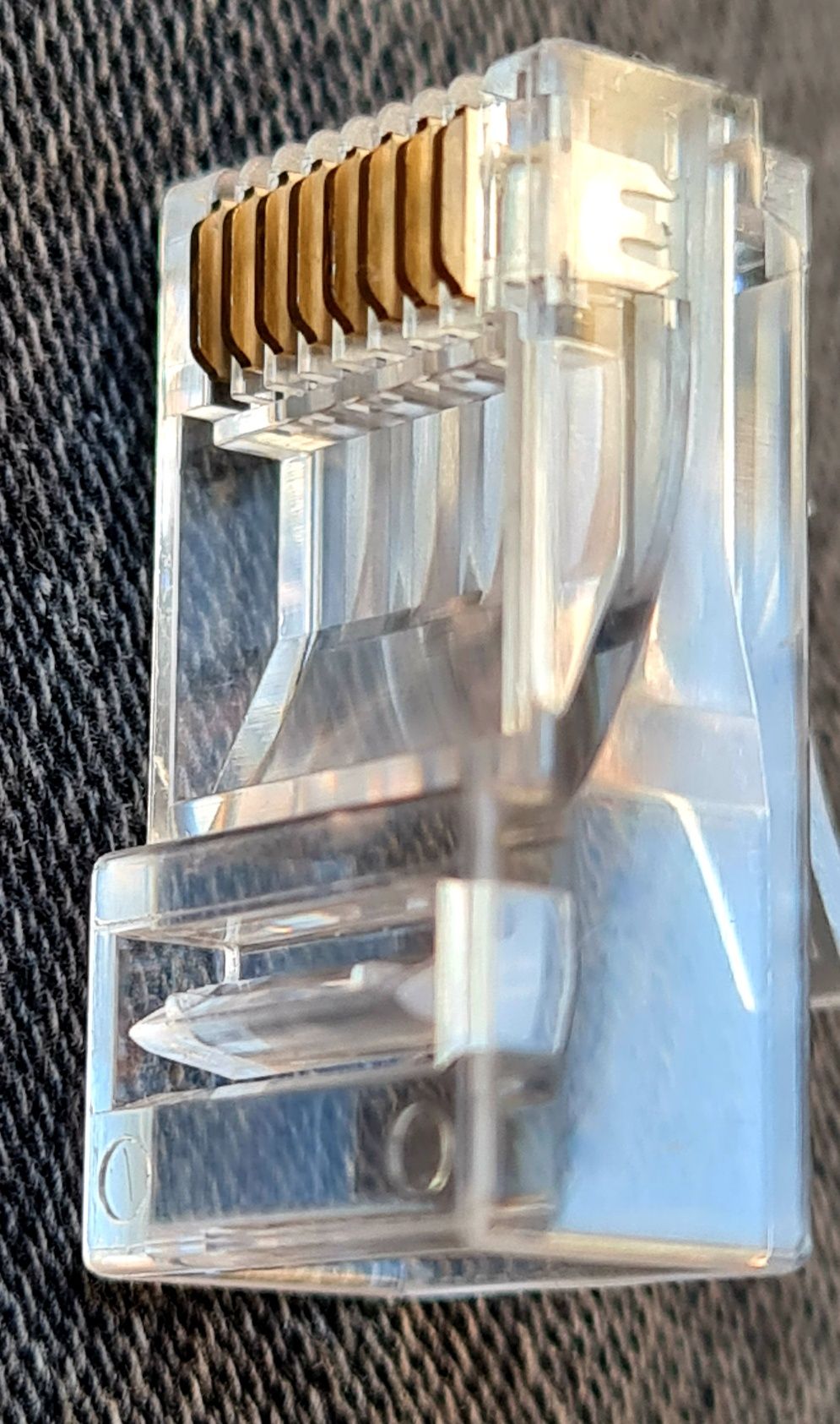 Лан конектор RJ 45 CAT 6 GOLD 22 microns за 100 бр.