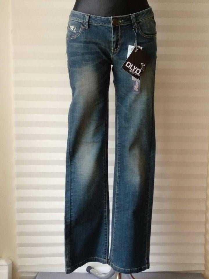 Новые женские джинсы итальянского бренда OLYO.