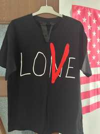 Tricou Vlone Love Lone Negru Marime L