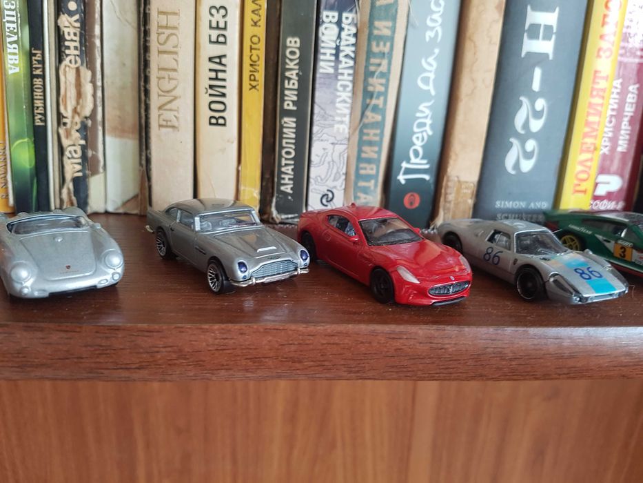 Колички Hot wheels, Majorette, Burago