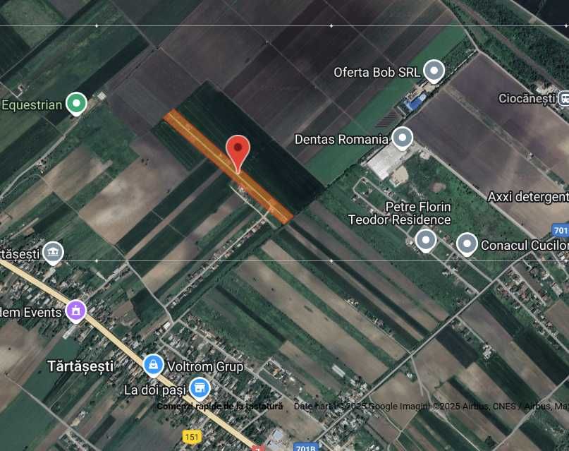 Teren Tartasesti , 462mp - aproape de Buc