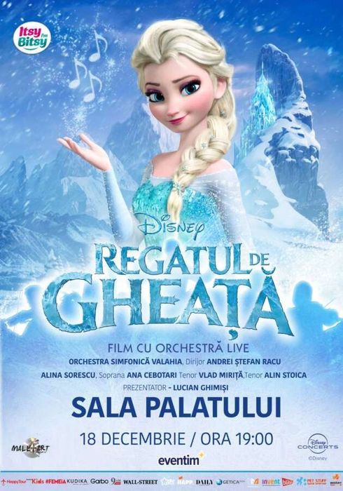 Bilete spectacol Frozen 18.12.2025 Sala Palatului