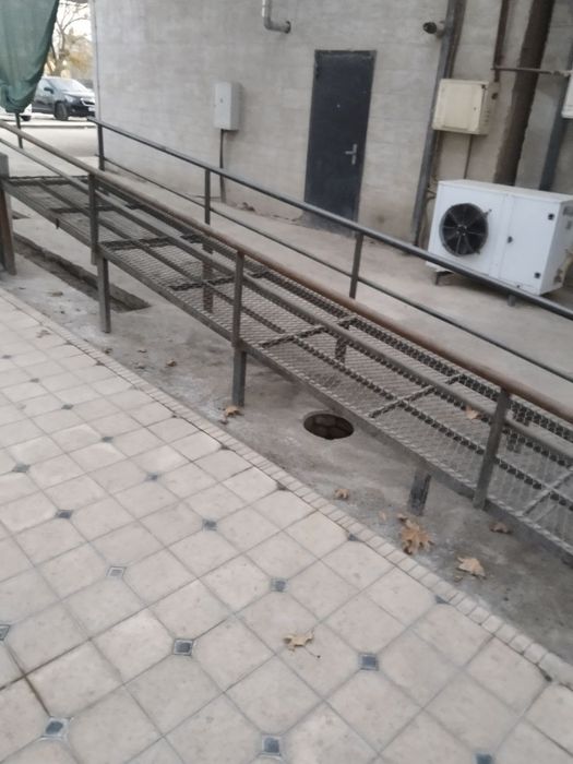 Пандус металлический