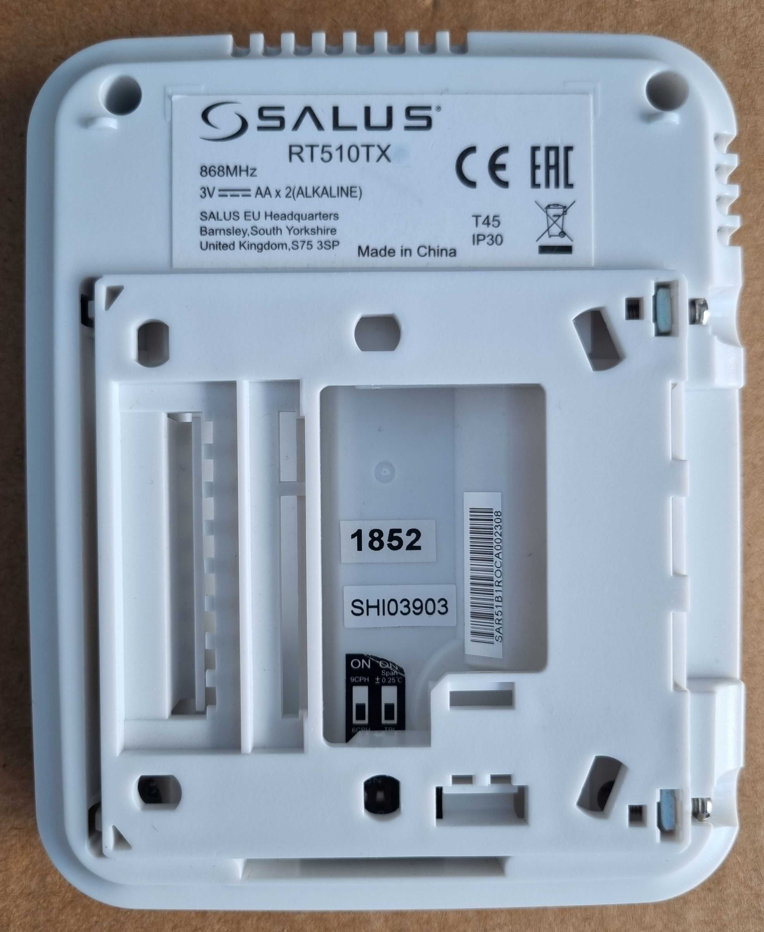 Termostat wireless Salus RT510TX