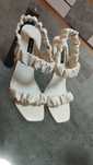 Бели сандали Nine west 40 номер
