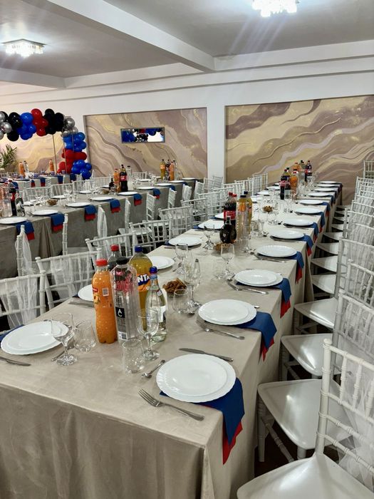 Inchirieri mese/scaune/vesela/decoruri