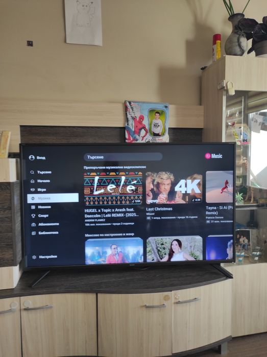 Смарт Телевизор SHARP 55 инча Ultra HD 4K