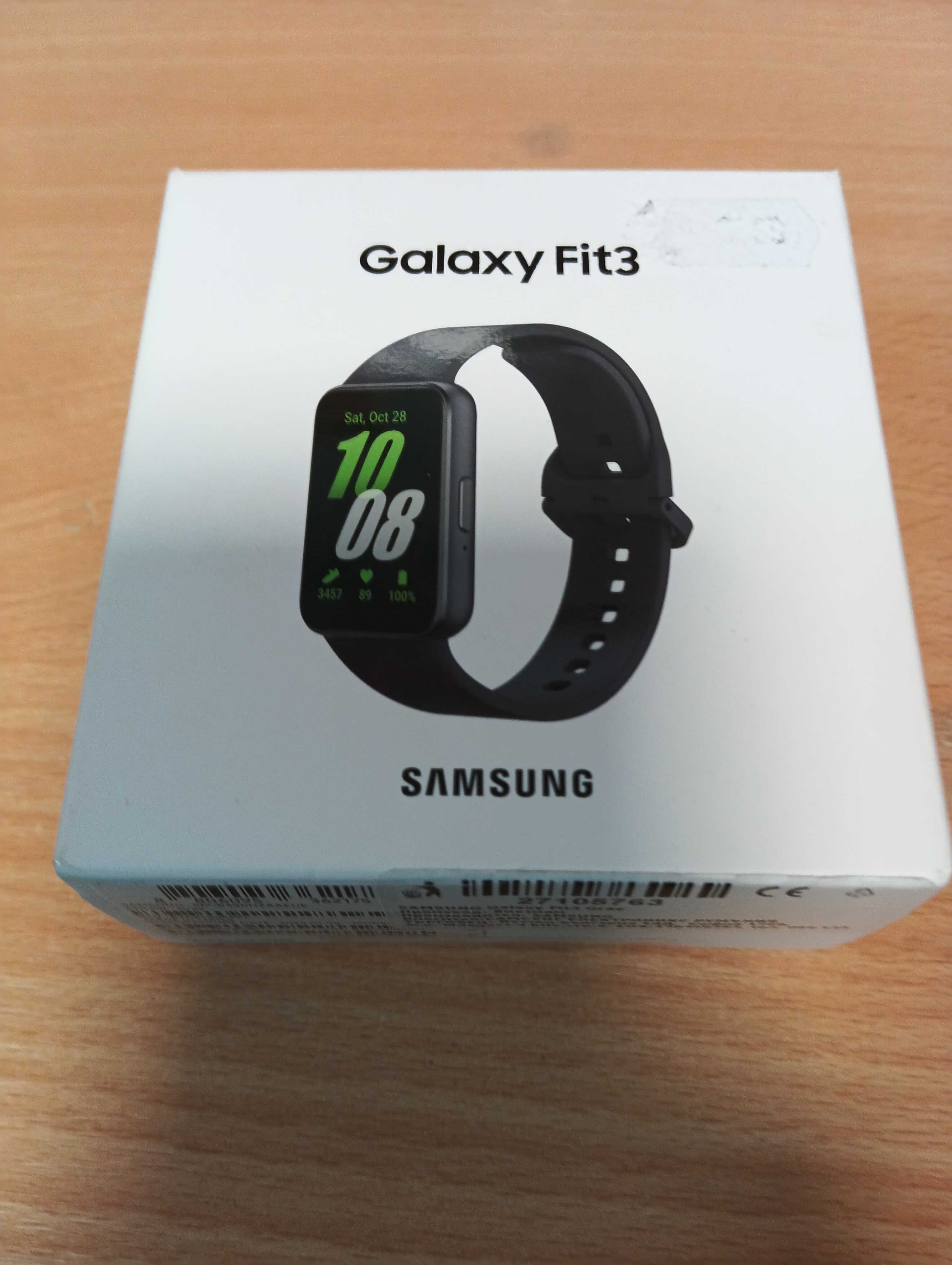 Фитнес гривна SAMSUNG GALAXY FIT 3 BLACK 1.60, Пулсомер