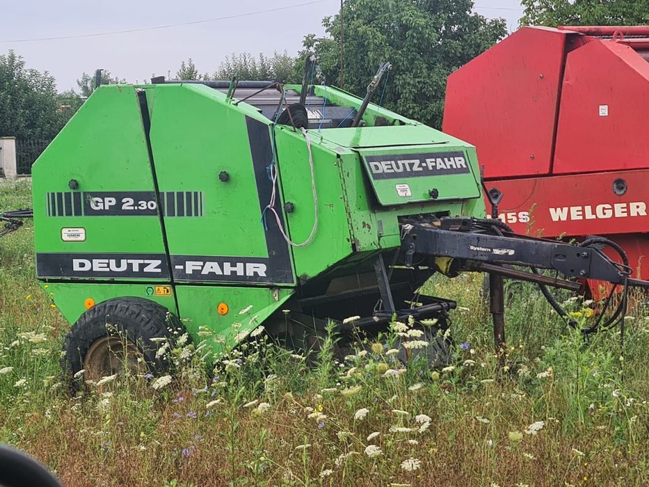 Presa Deutz-Fahr GP 2.30 si Welger rp 15s/ rp12