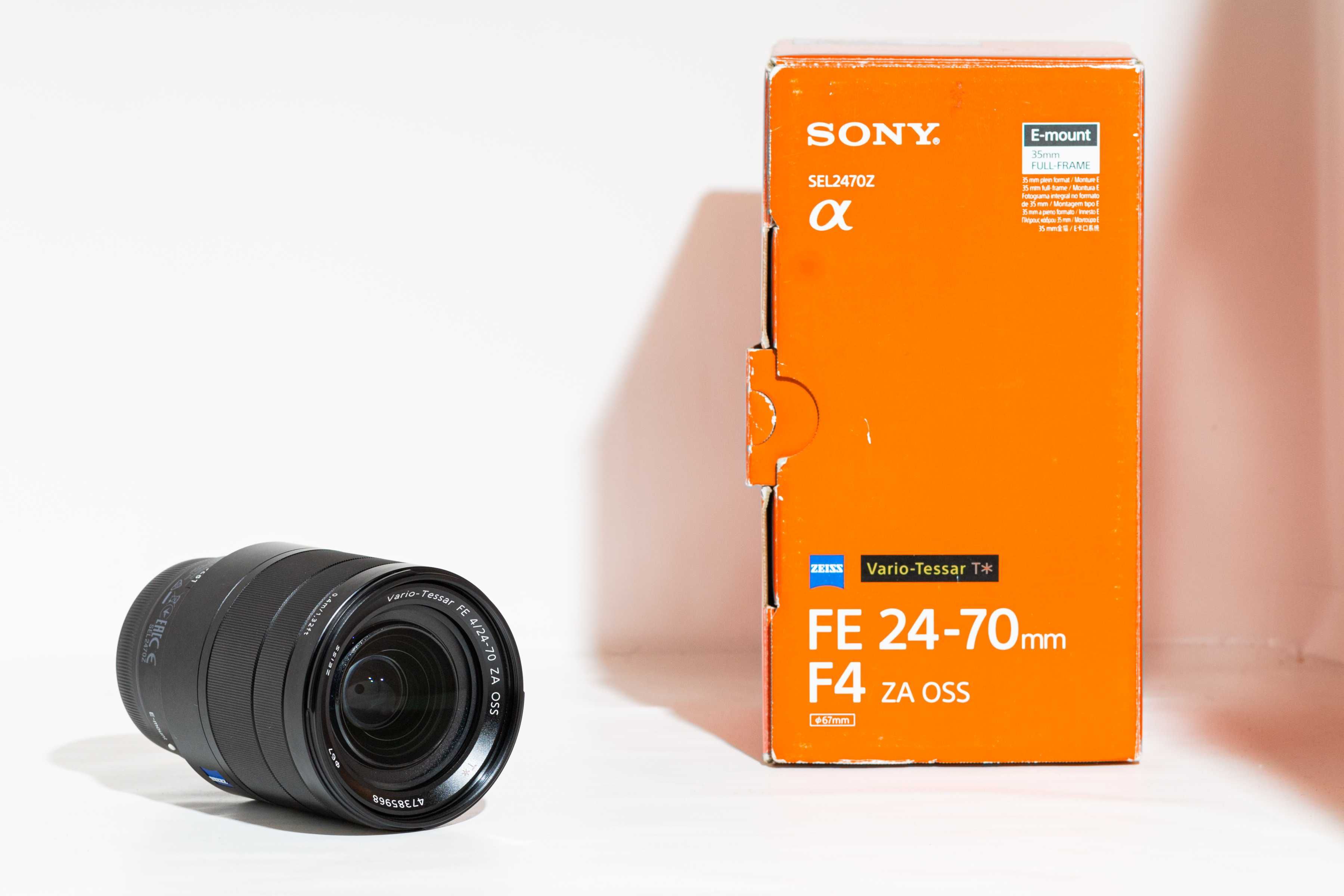 obiectiv 24 - 70 mm F4 FE Sony Zeiss Vario-Tessar T*