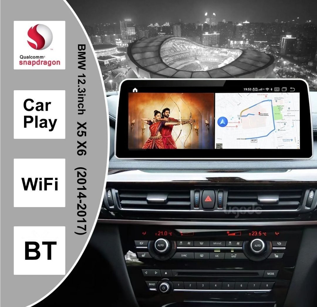 Navigatie Android 12.3"  BMW x5/X6 F16