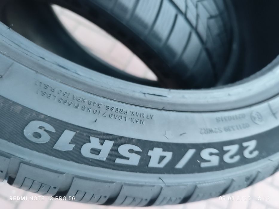 2 anvelope 225-45-19 Rotalla ms