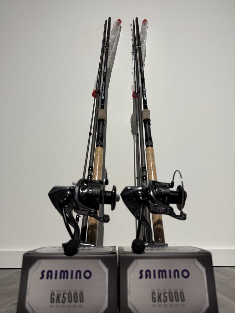 Set 2 Lansete Feeder WindBlade TFD 7 3.60 + 2 Muliete GK 5000
