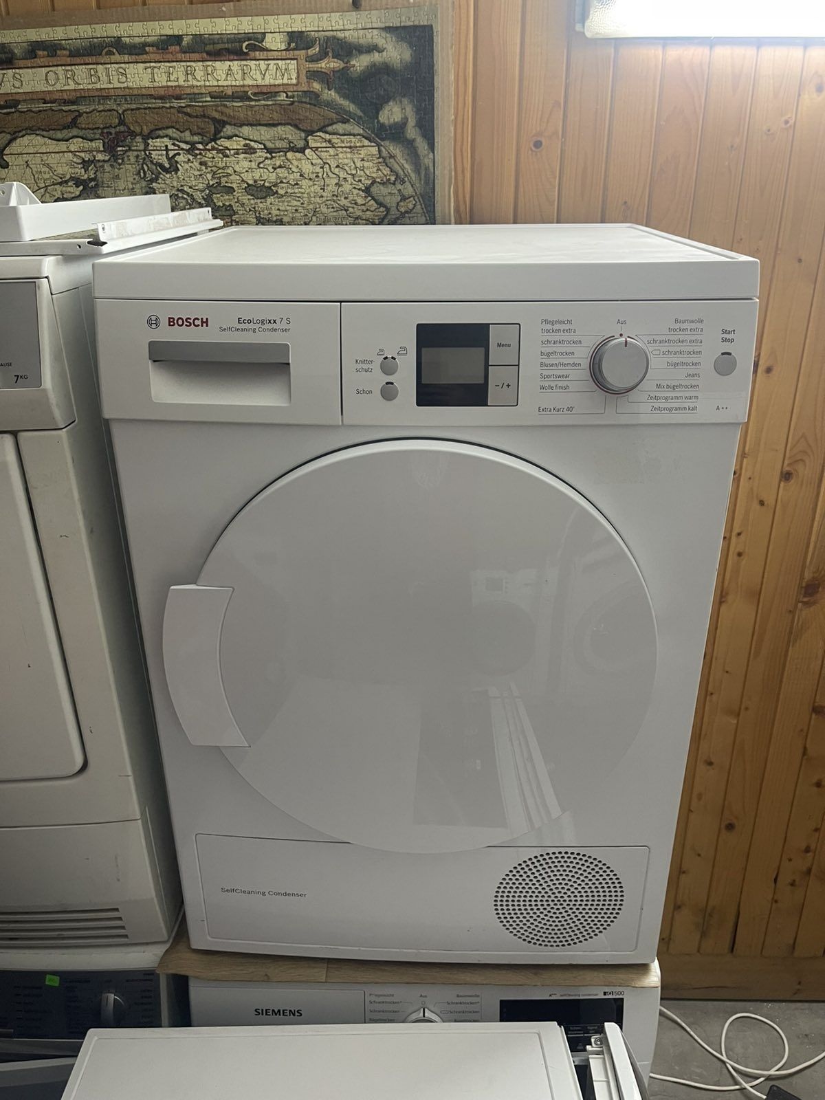 Сушилня BOSCH, термопомпа. Капацитет 7кг.!