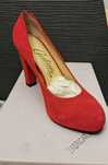Pantofi cu toc, piele intoarsa, Guban, noi
