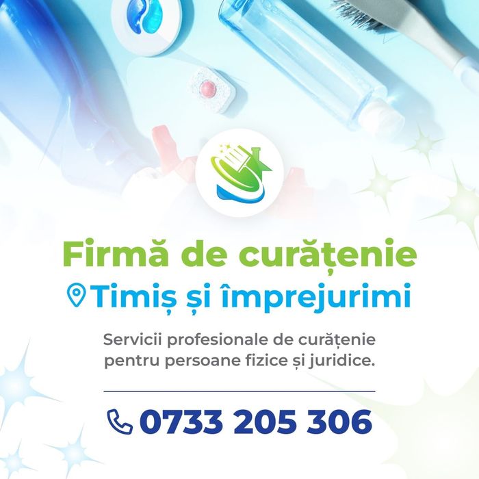 Curățenie domiciliu și industriala