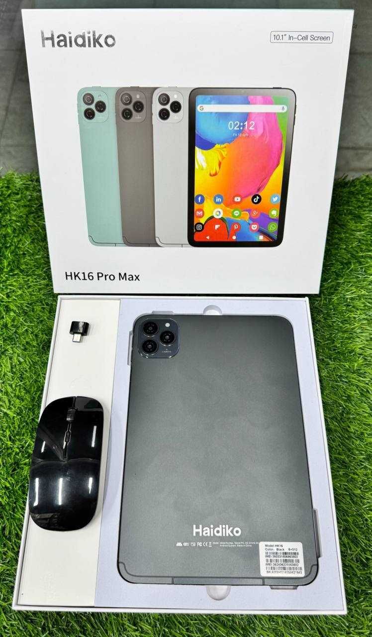 Планшет Haidiko Hk 16 Pro Max Planshet + Klavatura mishka