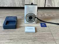 Camera aparat foto video digital Canon Ixus 80 is+card si incarcator