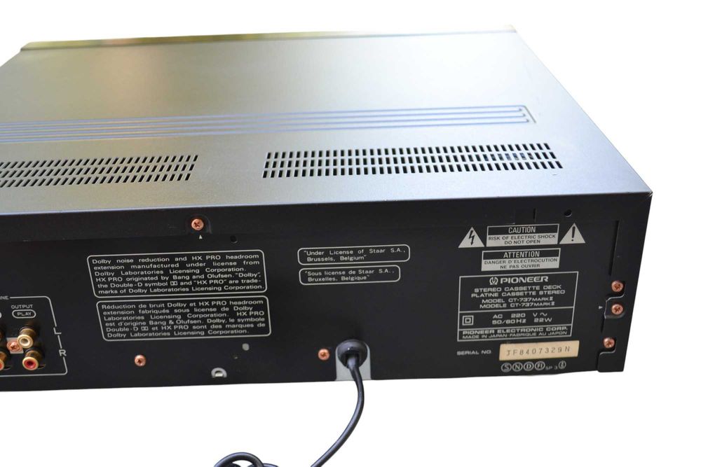 Deck Pioneer CT 737 Mark II