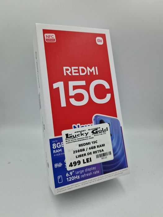 Redmi 15C 256GB / 4GB RAM GARANTIE  #50122