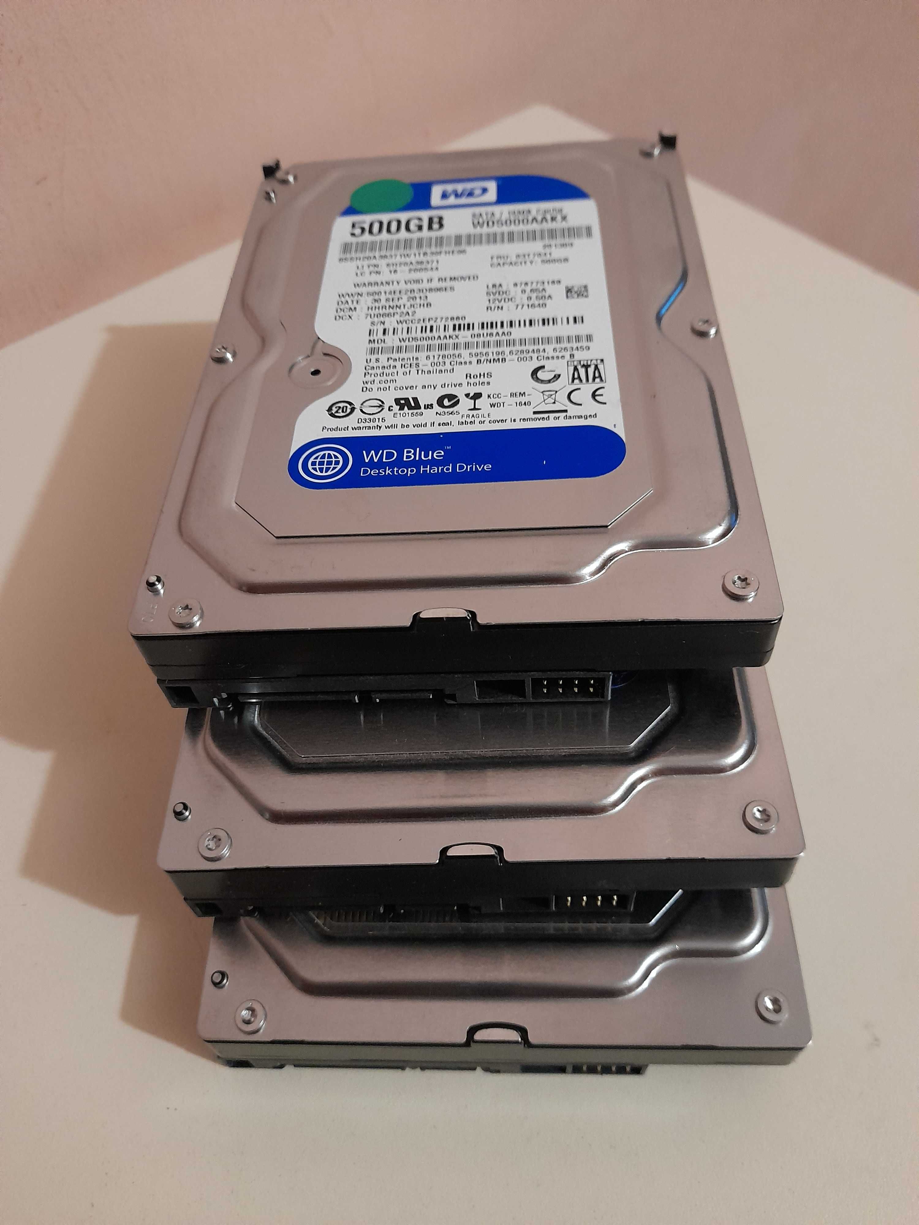 500 gb Hard Disk Drive PC WD, Toshiba, Seagate HDD 3,5 500gb