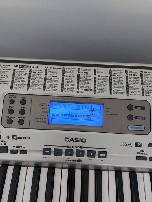 Casio CTK‑900 – Orgă electronică 61 clape, MIDI, stare excelentă