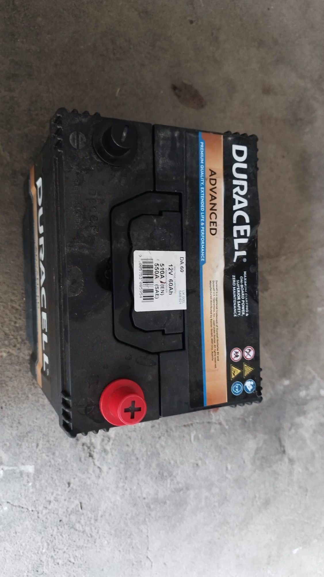 Акумулатор 60A Duracell