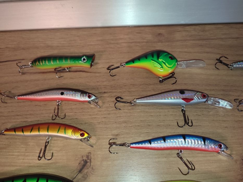 Set voblere noi spinning si naluci soft