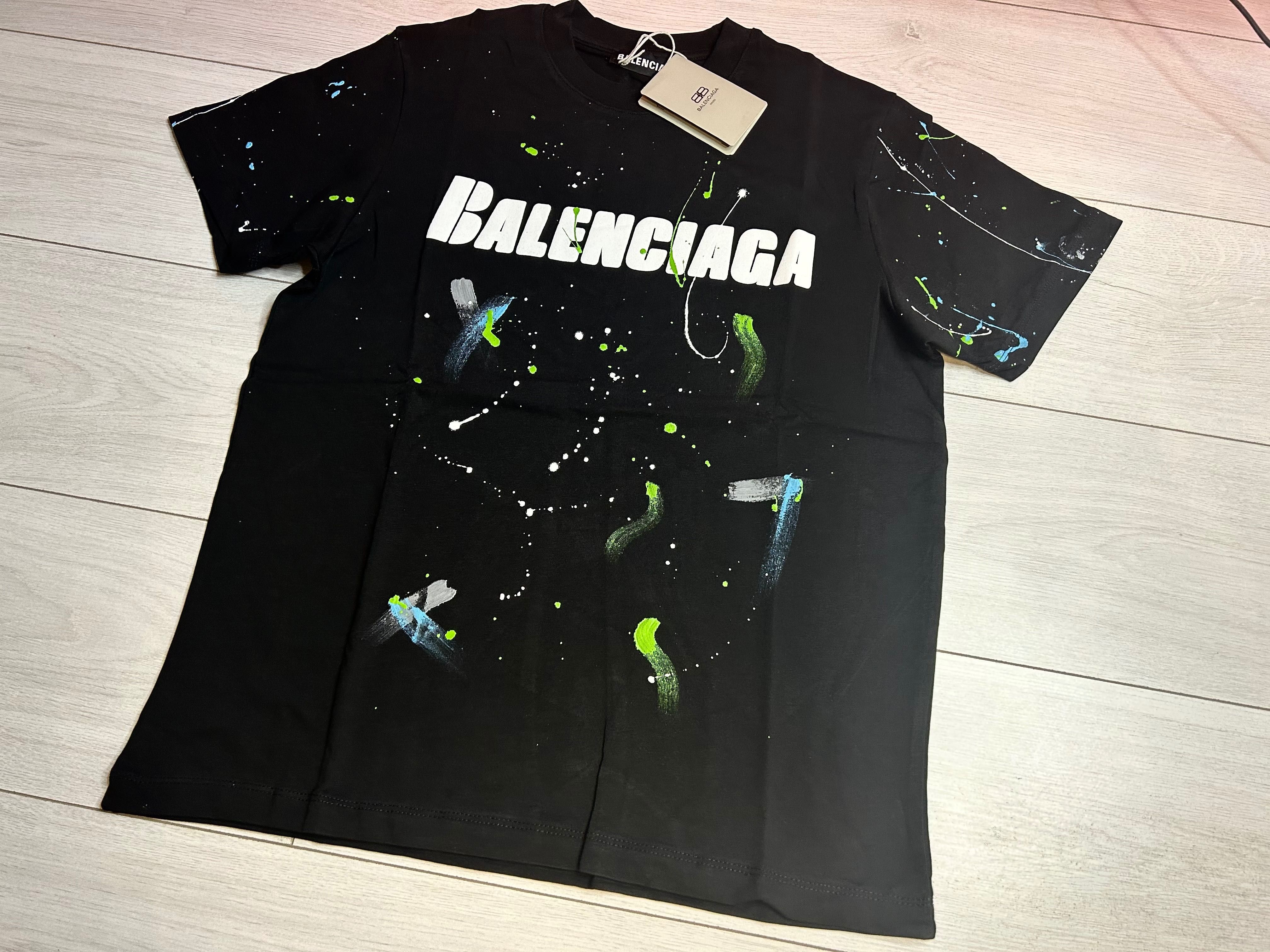 Tricou Balenciaga multicolor New collection 2025