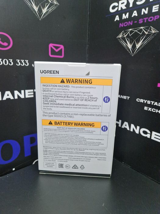 Casti UGREEN HiTune S3 - Sigilate / Negru